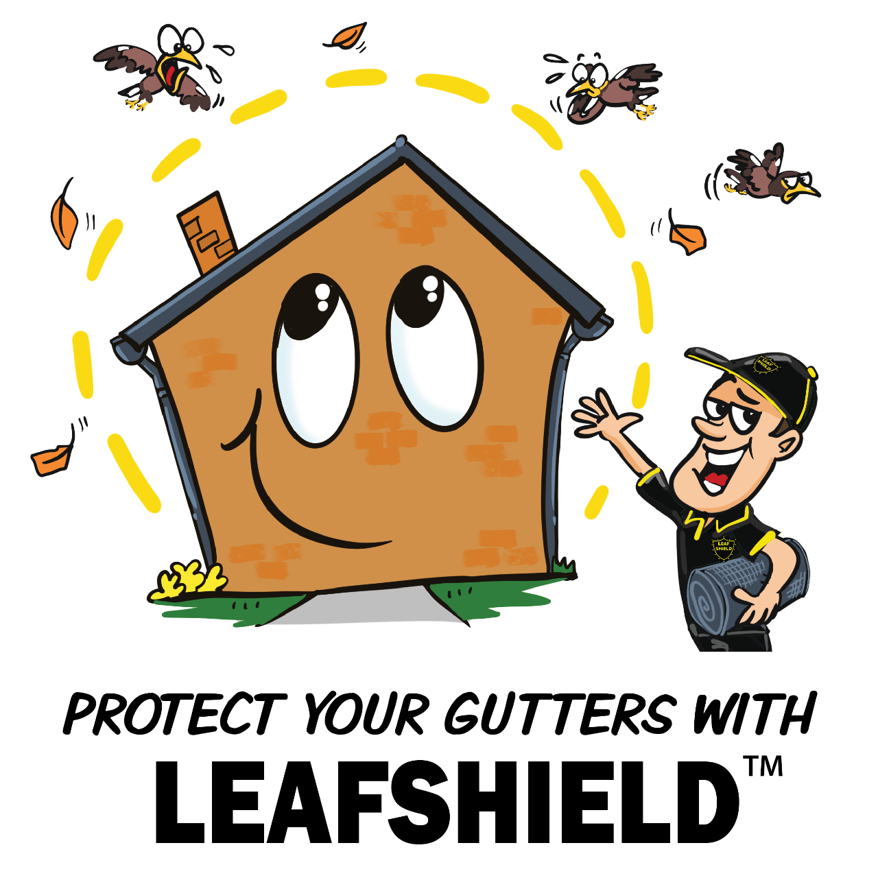Protect your gutters with Leafshield™